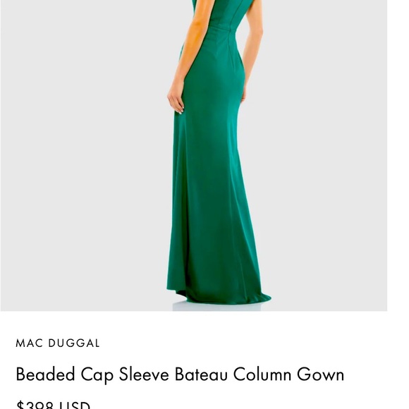 NWT Mac Duggal size 16 - Picture 3 of 3